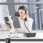 suptek Aluminum Tablet Desk Mount Stand 360° Flexible Cell Phone Holder - Image 2