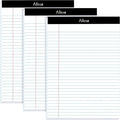 Alitte Legal Notepads 8.5 x 11, No Ink Bleeding by Alitte