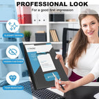 Teling 24 Pcs Clear Front Report Covers - Image 4