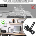 Donruby 24Pcs Silicone Cable Ties - Image 7