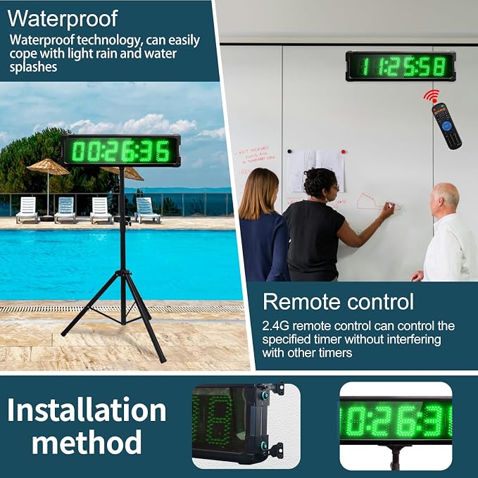 Large LED Display Digital Race Timer - Image 4