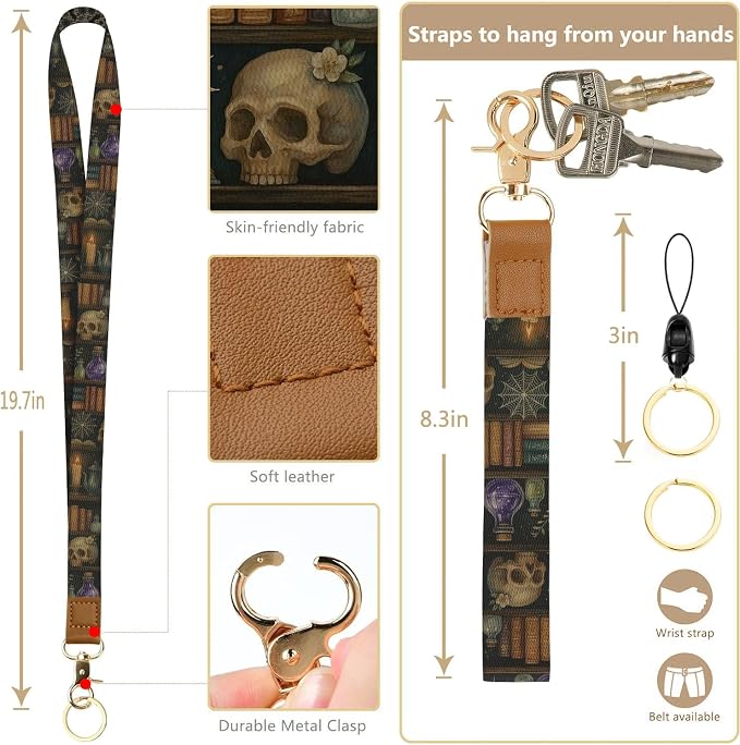 bolimoss Bookshelf Lanyard Wallet - Image 3