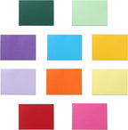 Guakicae 150 Sheets 10 Assorted Colors Cardstock 5 x 7 Heavyweight Paper by Guakicae