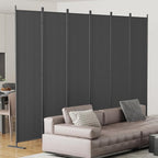 Helios&Hestia 6-Panel 6 ft Tall Indoor Folding Room Divider, Portable Privacy by HeliosHestia