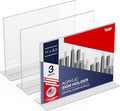 Acrylic Sign Holder 11 x 8.5 by DasherProducts