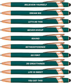 CRME 10pcs Inspirational Ballpoint Pens Set Different Copywriting Combination by Unknown