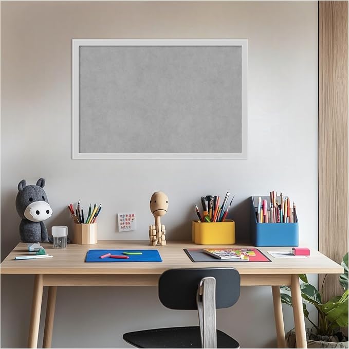 Amanti Art Silver Framed Magnetic Board 17x25 Medium Vision Board - Image 6