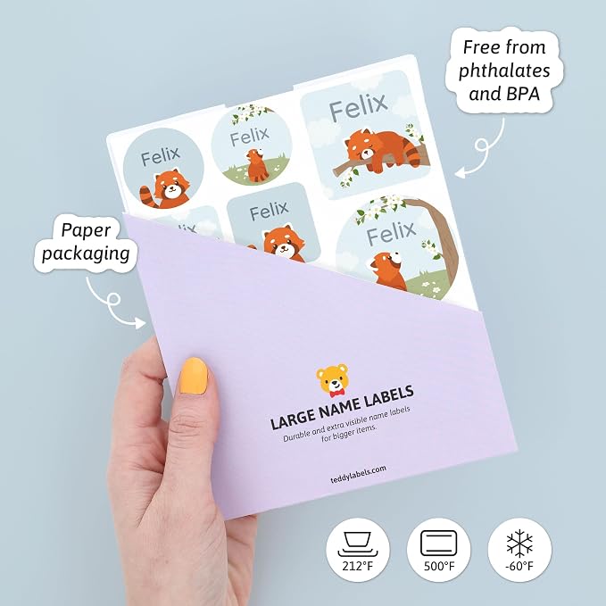 Large Name Labels for Kids - Image 5