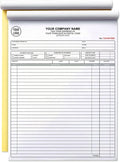 Custom Invoice Book with Logo 100 Set Personalized Receipt Books Customized by Unknown