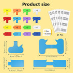 SummerBrite 24-Pack Smart NFC Cable Labels - Image 3