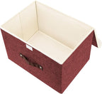 TYEERS Collapsible Storage Boxes, Washable Fabric Storage Bins - Image 3