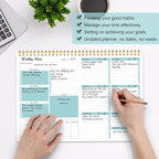 Weekly Planner Notepad Undated Weekly Goals Schedule Planner To Do List - Image 2