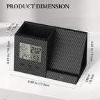 TopMade Wireless Charger with Pen Remote Holder, Digital Thermometer and - Image 7