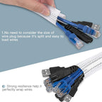 AGPTEK Cable Sleeve Cover, 10ft - Image 3