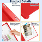HAUTOCO 12 Pack Plastic Report Covers - Image 3