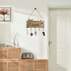 SRIWATANA Mail Holder, Rustic Mail Organizer Wall Mount Hanging Mail Sorter - Image 3