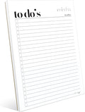 HADIGU To Do List Notepad A5 Size Premium Thick Paper by Hadigu