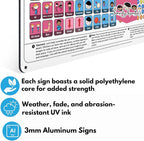 Weather-Proof Aluminum School Playground Communication Board - Image 4