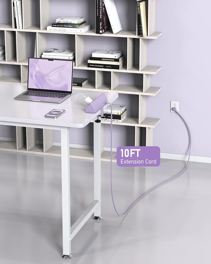 Jgstkcity Desk Clamp Power Strip, 45W Fast Charging Station, 4 USB-C, 4 USB-A - Image 8