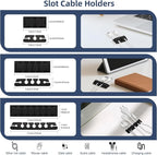 319pcs Cable Management Organizer Kit, Desk Cord Organizer, 98 Adhesive Cable - Image 2