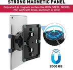 AboveTEK Universal Magnetic Tablet Mount, Swivel Tablet Stand, 360° Rotating - Image 2