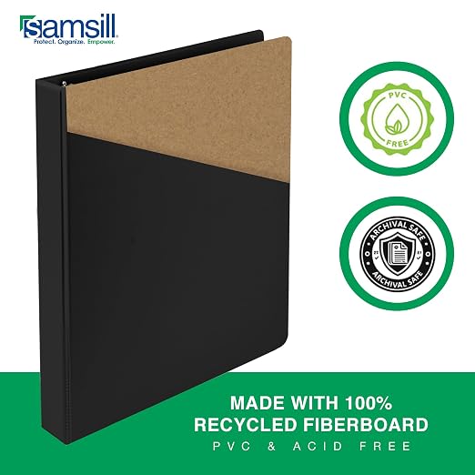 Samsill 1.5 Inch 3 Ring Binders, Made in USA, Economy Round Ring, 325 Sheet - Image 5