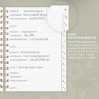 Clever Fox Password Book Spiral – Internet Address & Password Organizer - Image 4