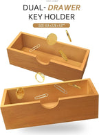 Rebee Vision Modern Farmhouse Key Holder Wall Mount - Image 4