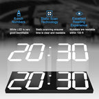 LED Large Digital Wall Clock, Oversize Wall Clock - Image 5