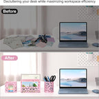 EasyPAG Desk Organizers and Accessories 3 Pieces Office Organizer Set - Image 5