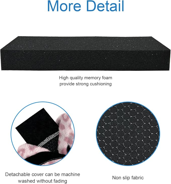 SPRING SEAON Wheelchair Armrest Covers 2 Pack Soft Memory Foam Wheelchair - Image 5