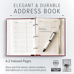 Gallery Leather Large Address Book - Image 2
