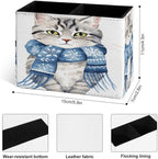 Famame Winter Scarf Cat Pencil Holder - Image 3