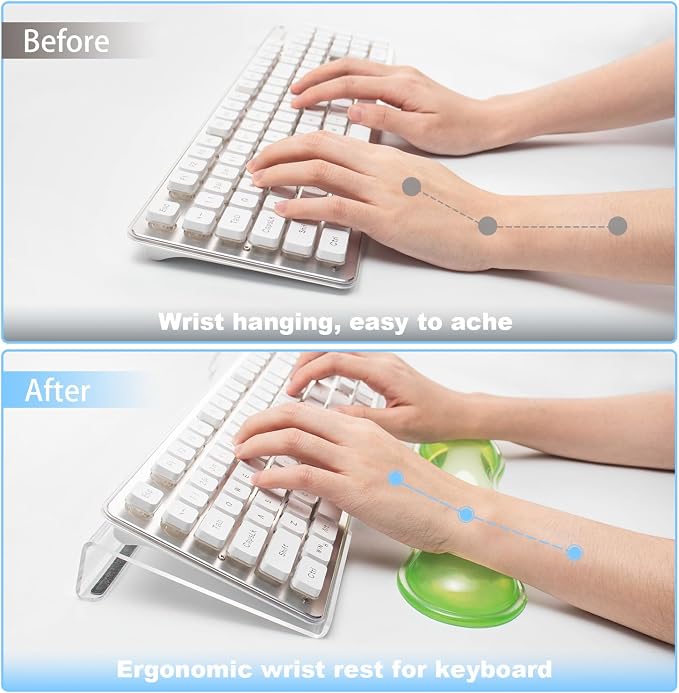 Computer Keyboard Stand with Wrist Rest - Image 5