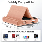 KDD Tablet Pillow Stand, Bed and Desk, Foldable Soft Pad Dock - Image 4