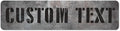 Custom Sign, Custom Street Sign, 11 Font Colors, 13 Font Styles, 4 Hole Options by MySignCenter