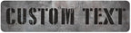 Custom Sign, Custom Street Sign, 11 Font Colors, 13 Font Styles, 4 Hole Options by MySignCenter