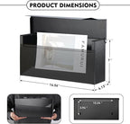 KYODOLED Wall-Mount Mailbox, Large Capacity Mail Box, Mailboxes - Image 2
