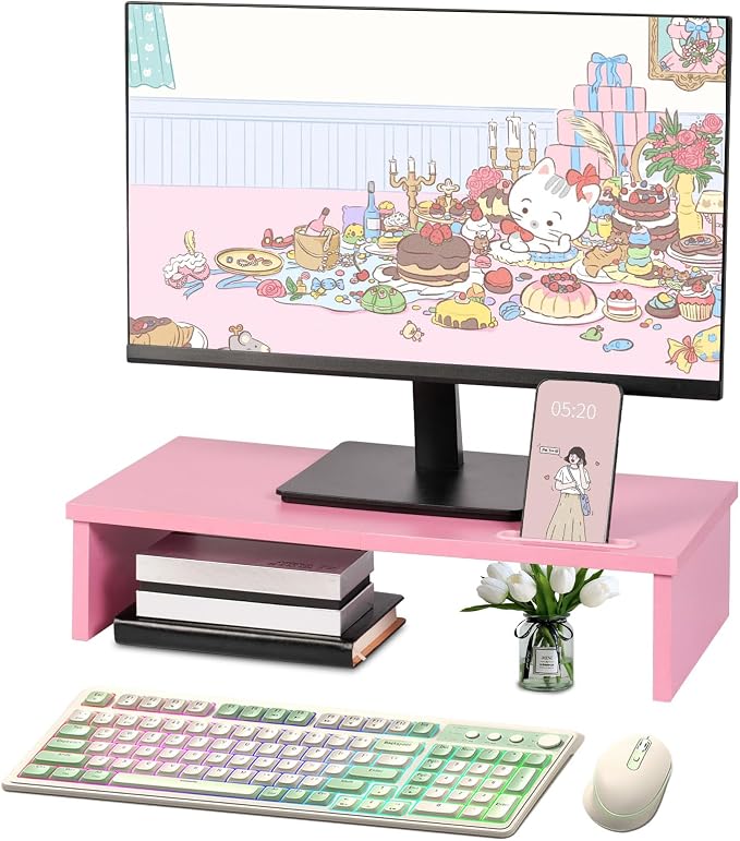 Qupui 21" Monitor Stand Riser by Qupui