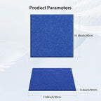 Amantech 12 Pack Acoustic Panels Self Adhesive Sound Proof Foam, High Density - Image 6