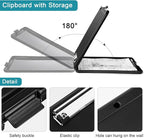 Epakh 7 Pcs Clipboard with Storage Bulks Plastic Storage Foldable Nursing - Image 3