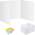 24 Pack Privacy Shields for Student Desks, Privacy folders for Student Testing by bcabo