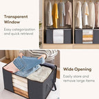 Lifewit 90L Large Storage Bags, Closet Organizers and Storage, Clothes Storage - Image 7