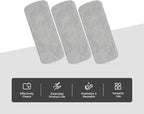 CLICK CLEAN 6-Pack Replaceable Felt Pads, Magnetic Whiteboard Eraser Felt Pads - Image 2