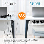 COYACOOL Under Desk Cable Tray - Image 2