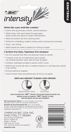 BIC Intensity Fineliner Marker Pen, Fine Point, Clean & Crisp Writing - Image 5