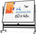 Rolling Dry Erase Board 60 x 46 by KAMELLEO