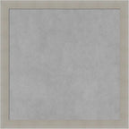 Amanti Art Grey Framed Magnetic Board 18x18 Small Vision Board by AmantiArt