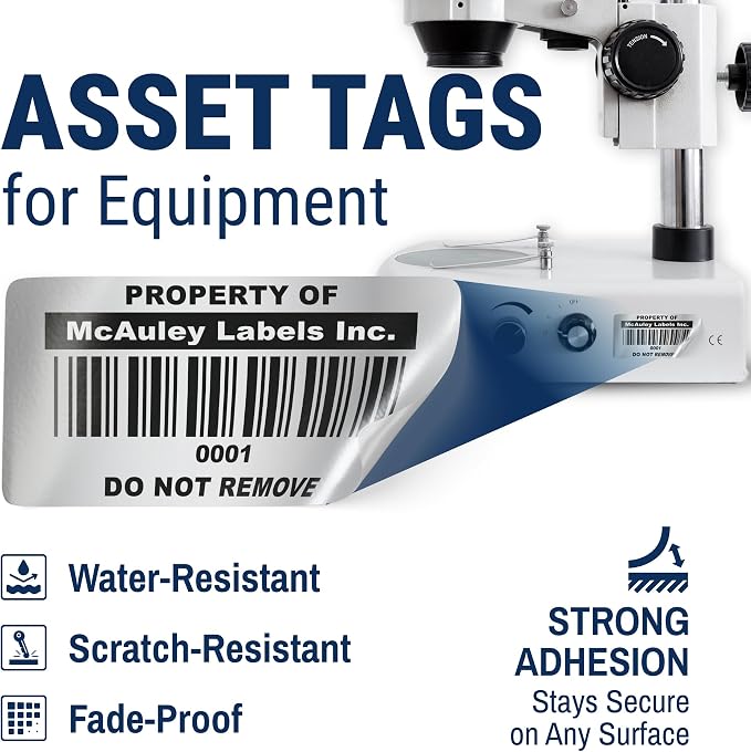 McAuley Labels Custom Asset Tags - Image 2