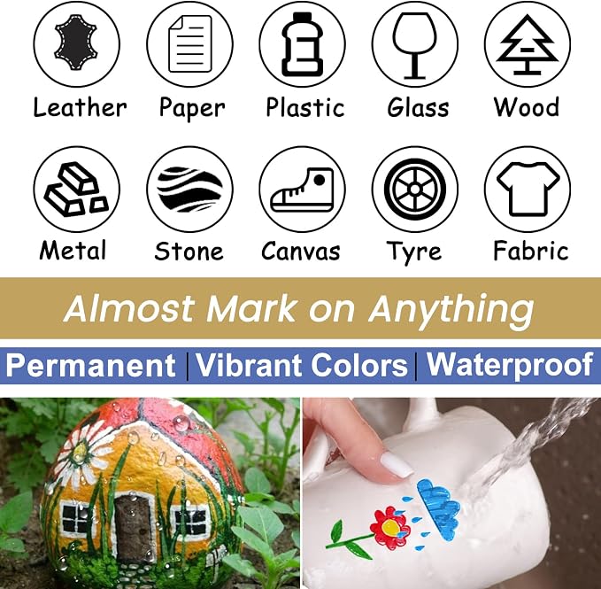Overseas White Paint Pens - Image 6